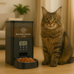 Distributeur de repas pour chat automatique Wifi intégré